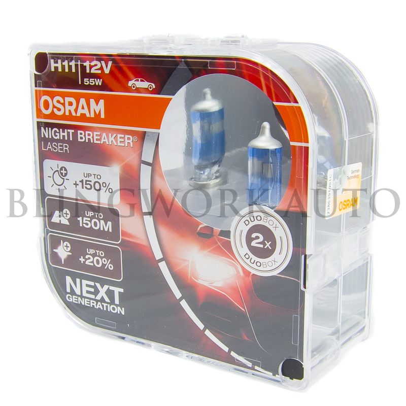 Osram H11 Night Breaker Laser 64211NL 2-pack • Price »