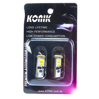 KONIK T10 W5W CANbus LED 6000K White Light Bulbs