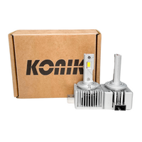 KONIK D1S D1R Xenon to 6000K White LED Conversion Kit Direct Replacement 