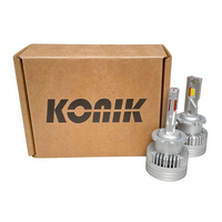 KONIK D2S D2R Xenon to 6000K White LED Conversion Kit Direct Replacement 